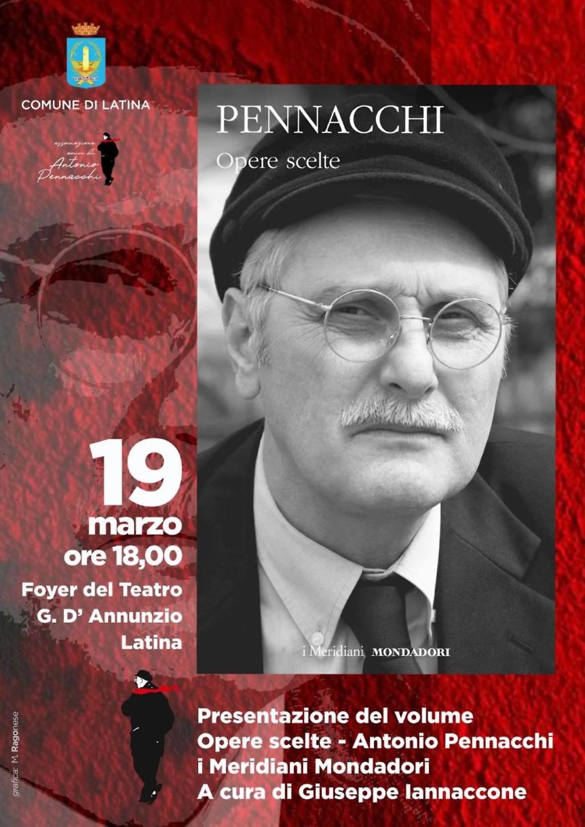 Meridiano Pennacchi, la presentazione  al Teatro D'Annunzio la sera del 19 marzo 