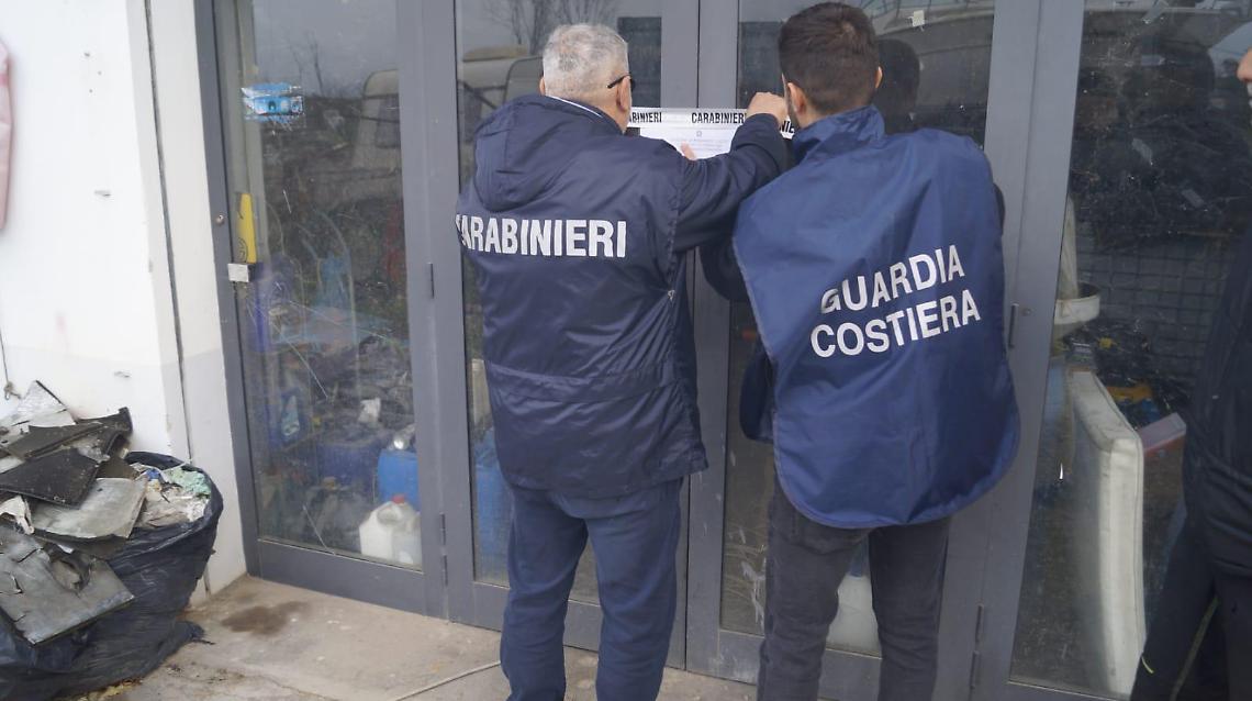 Terracina, rimessaggio nautico abusivo: sequestrati capannone e terreno