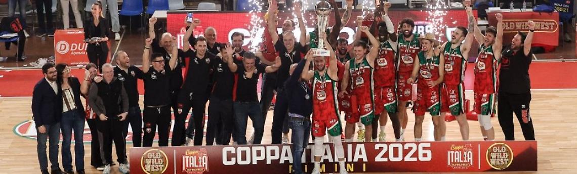 Stefano Saccoccia, dalla Smg Latina alla vittoria della Coppa Italia di A2 con Rimini