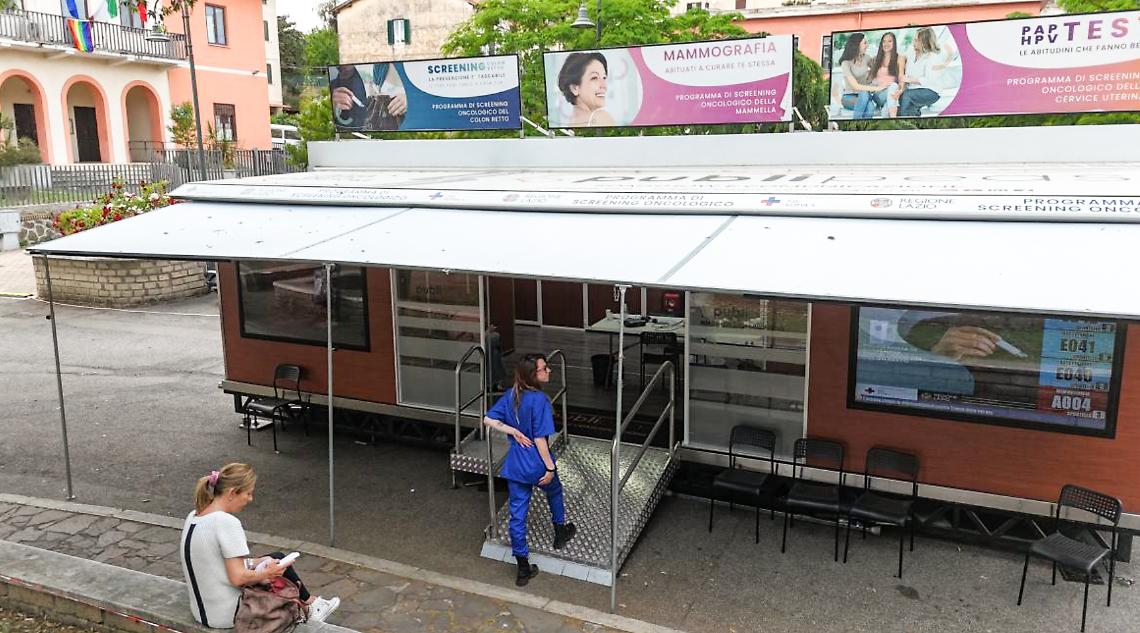 Cisterna, torna il camper della Asl: due giorni di screening e prevenzione gratuita