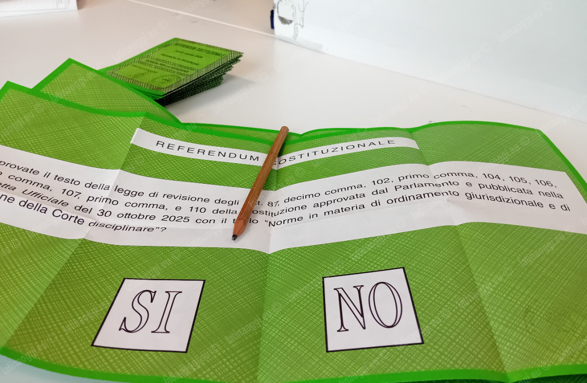Referendum Giustizia, Latina in controtendenza: vince il S&igrave;