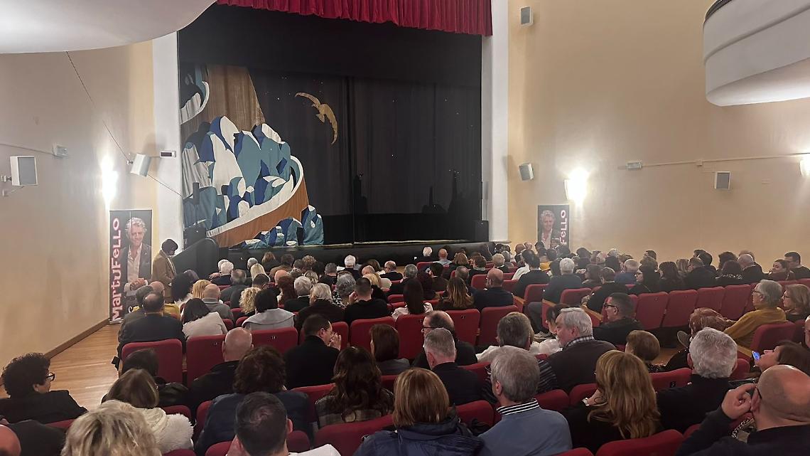 Pontinia, Giorgio Colangeli al Teatro Fellini con Dante: il pubblico sceglie i canti