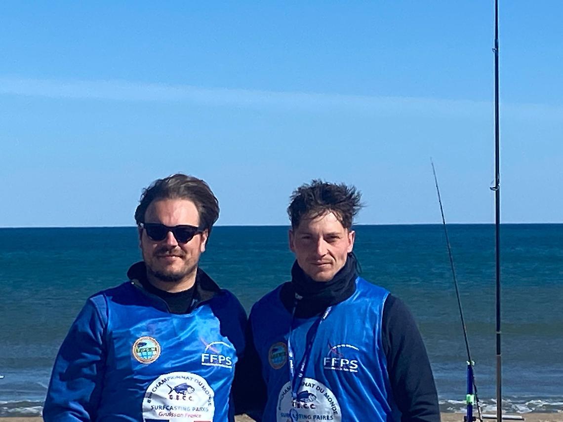 Latina vola nel mondo: bronzo nel surf casting, Paniconi e Solazzi sul podio