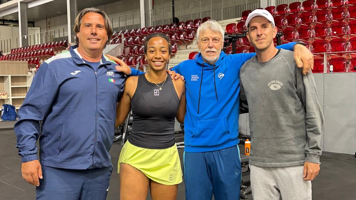 Daniele Silvestre e la "stella" Tyra Grant