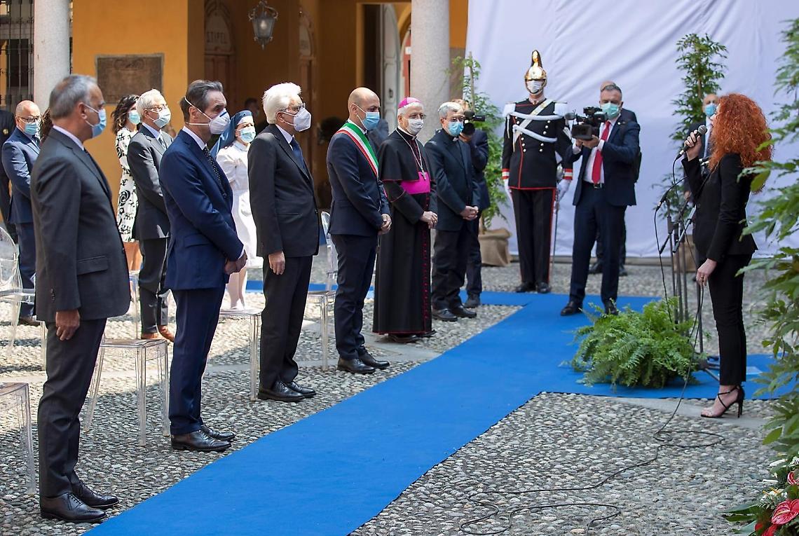 Tania Tuccinardi e l'Inno a Codogno: