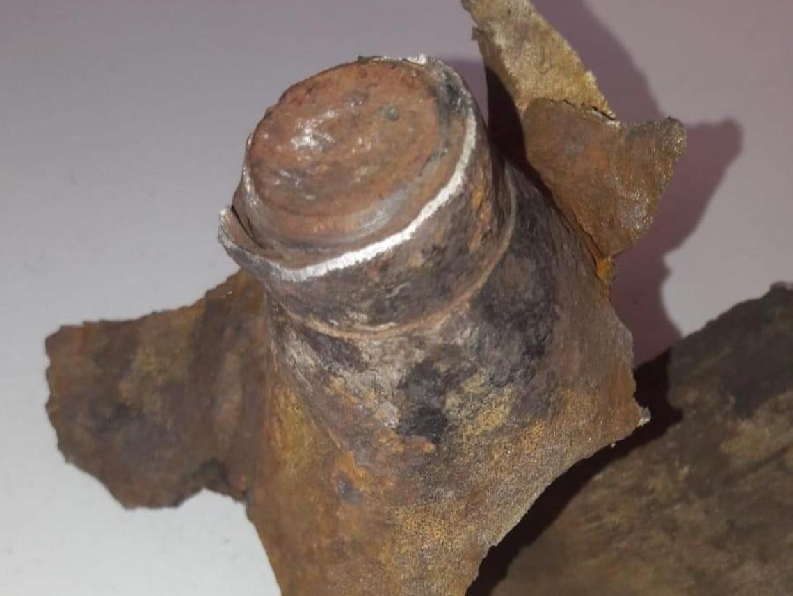 Violento boato durante l'incendio: era un ordigno