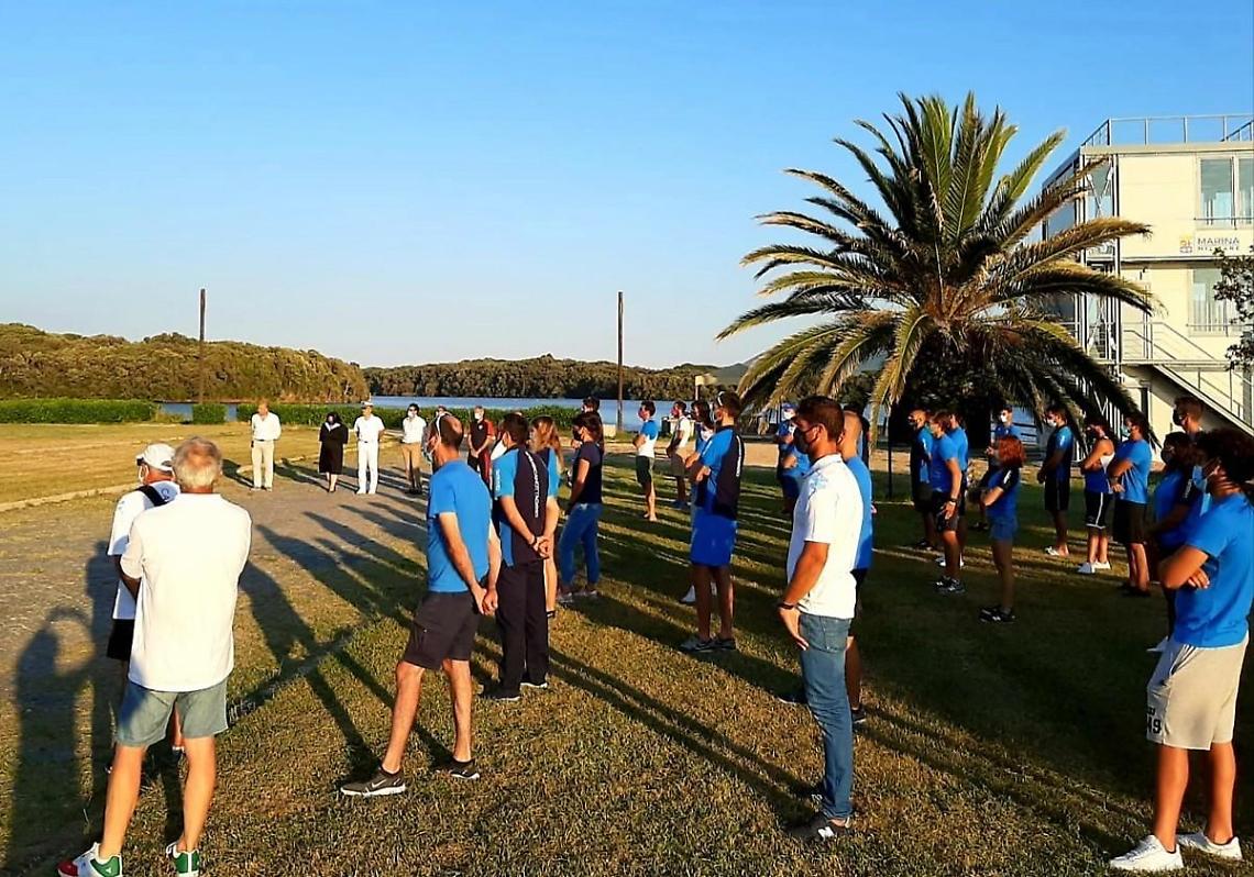 Il grande amore di Sabaudia per la Nazionale di canottaggio