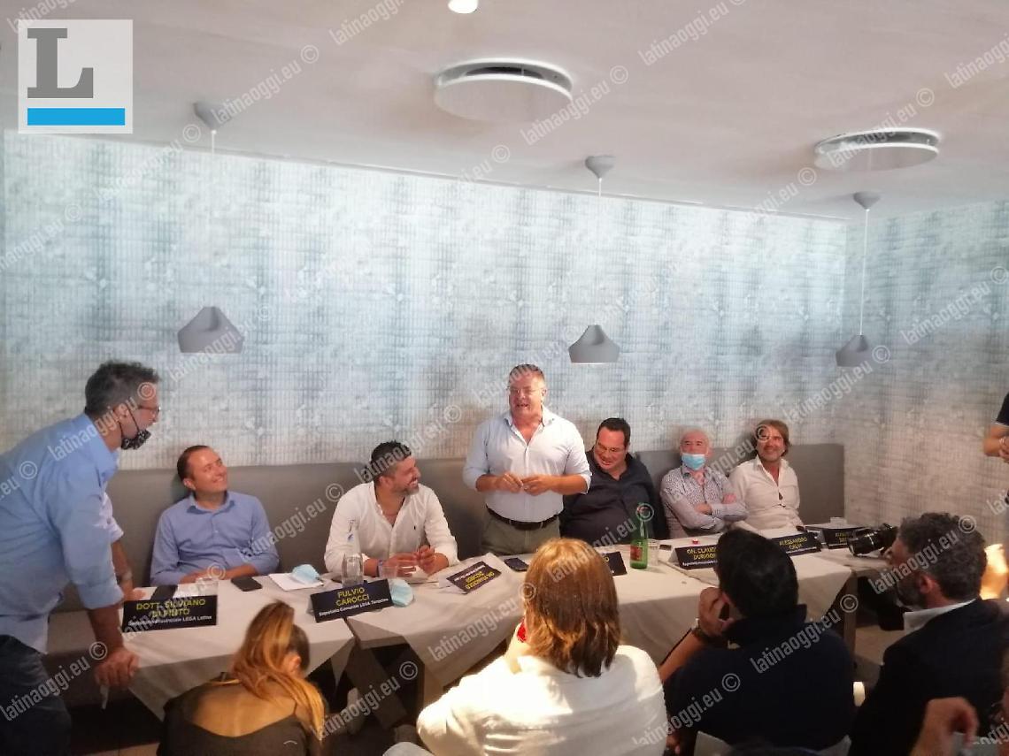 Lega, l'intero stato maggiore presente per la candidatura di Giuliani