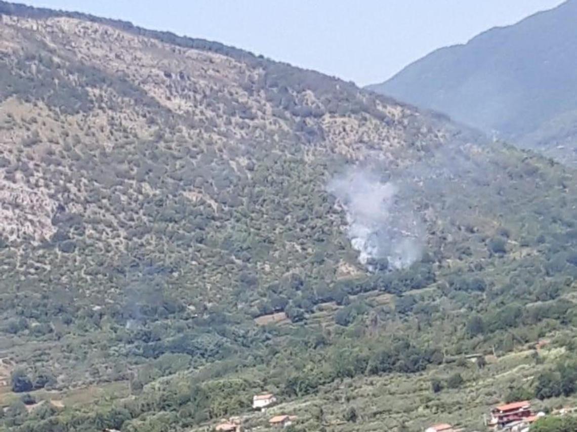 Incendio sui Lepini: due ettari di verde divorati dalle fiamme