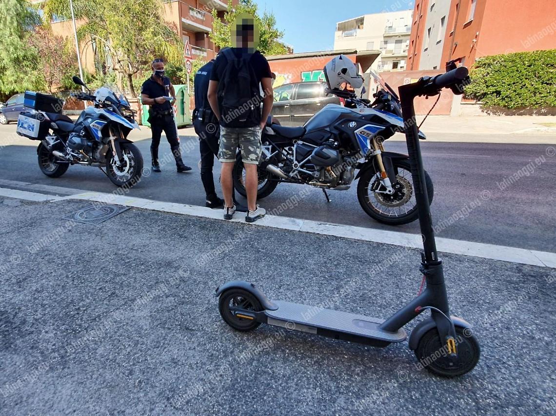 Multe a raffica per gli indisciplinati con il monopattino