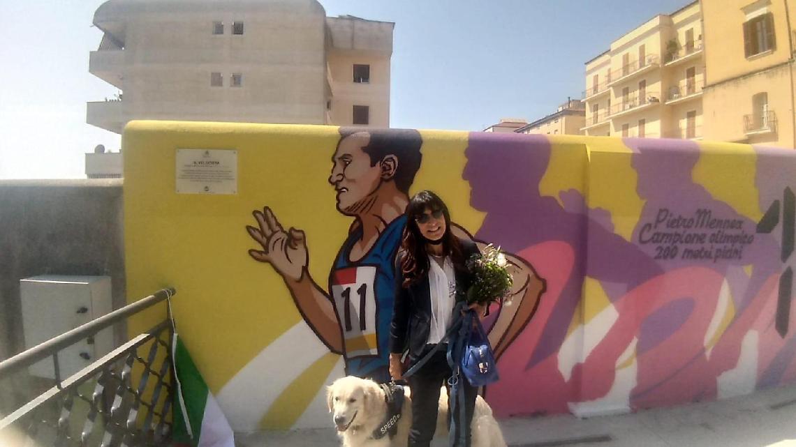 Un murales per Pietro Mennea, Formia ricorda il suo campione