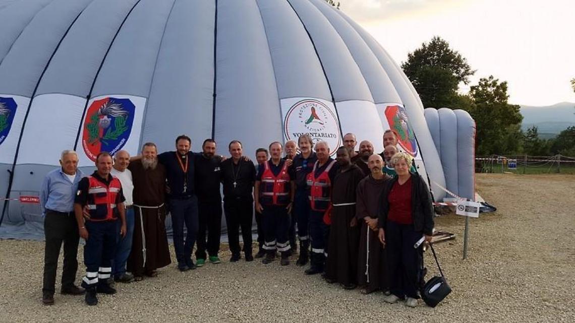 Da Sabaudia a Sommati di Amatrice: una cerimonia importante