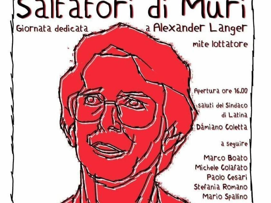 "Saltatori di muri" a Latina si ricorda Alexander Langer