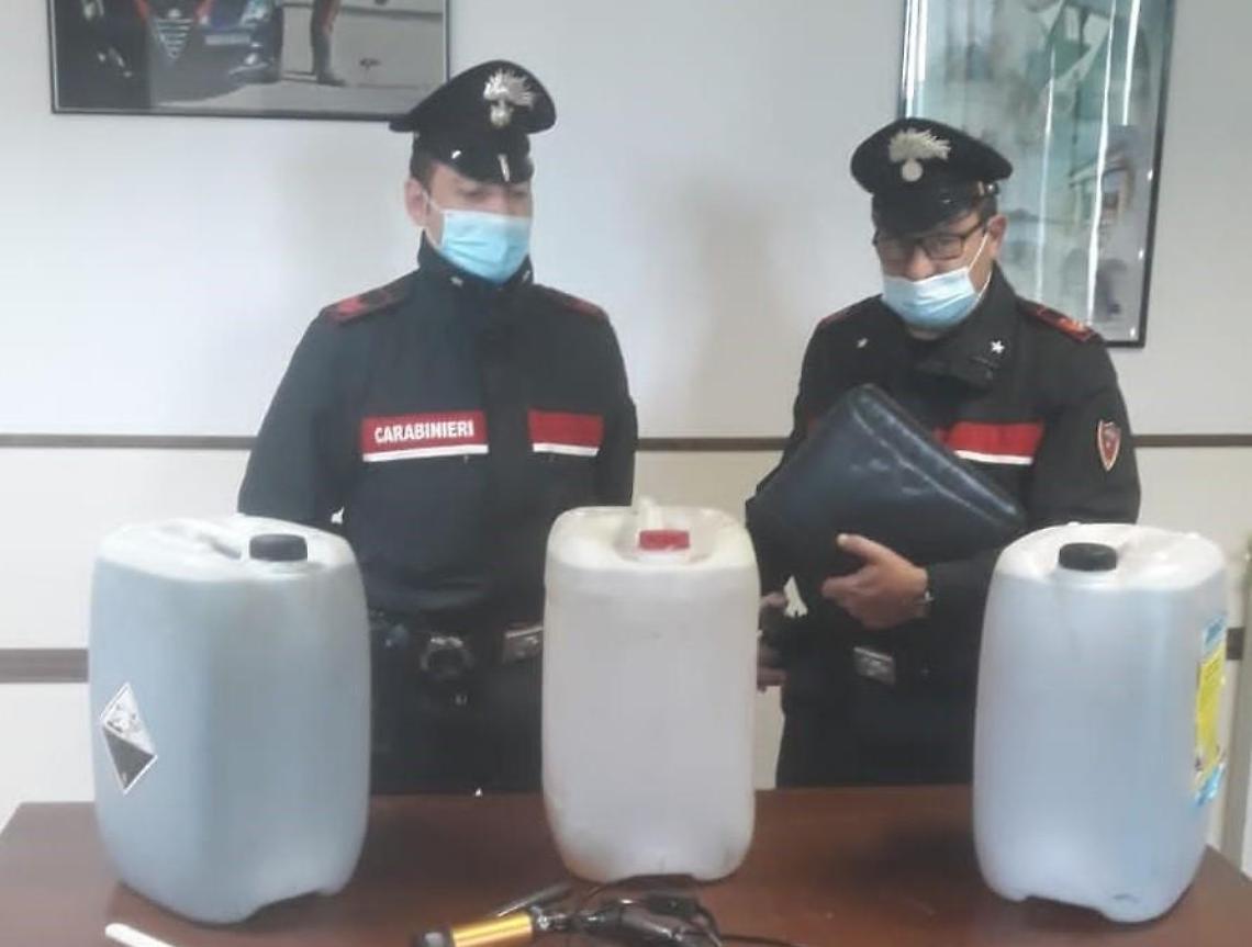 Furto di gasolio dalla ditta Cotral, denunciato un meccanico