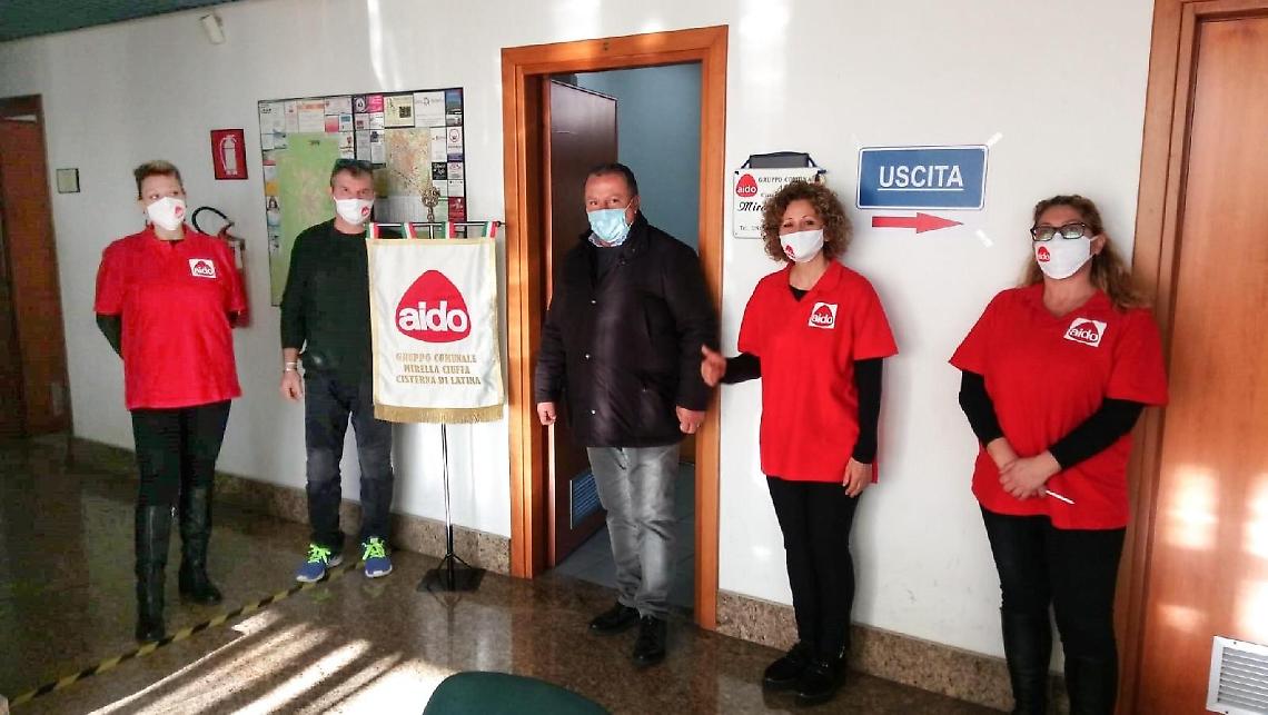 Inaugurato il nuovo sportello AIDO