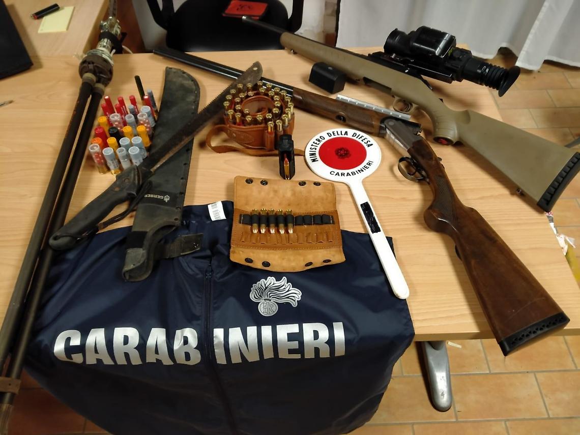Bracconiere inseguito nel parco del Circeo e denunciato