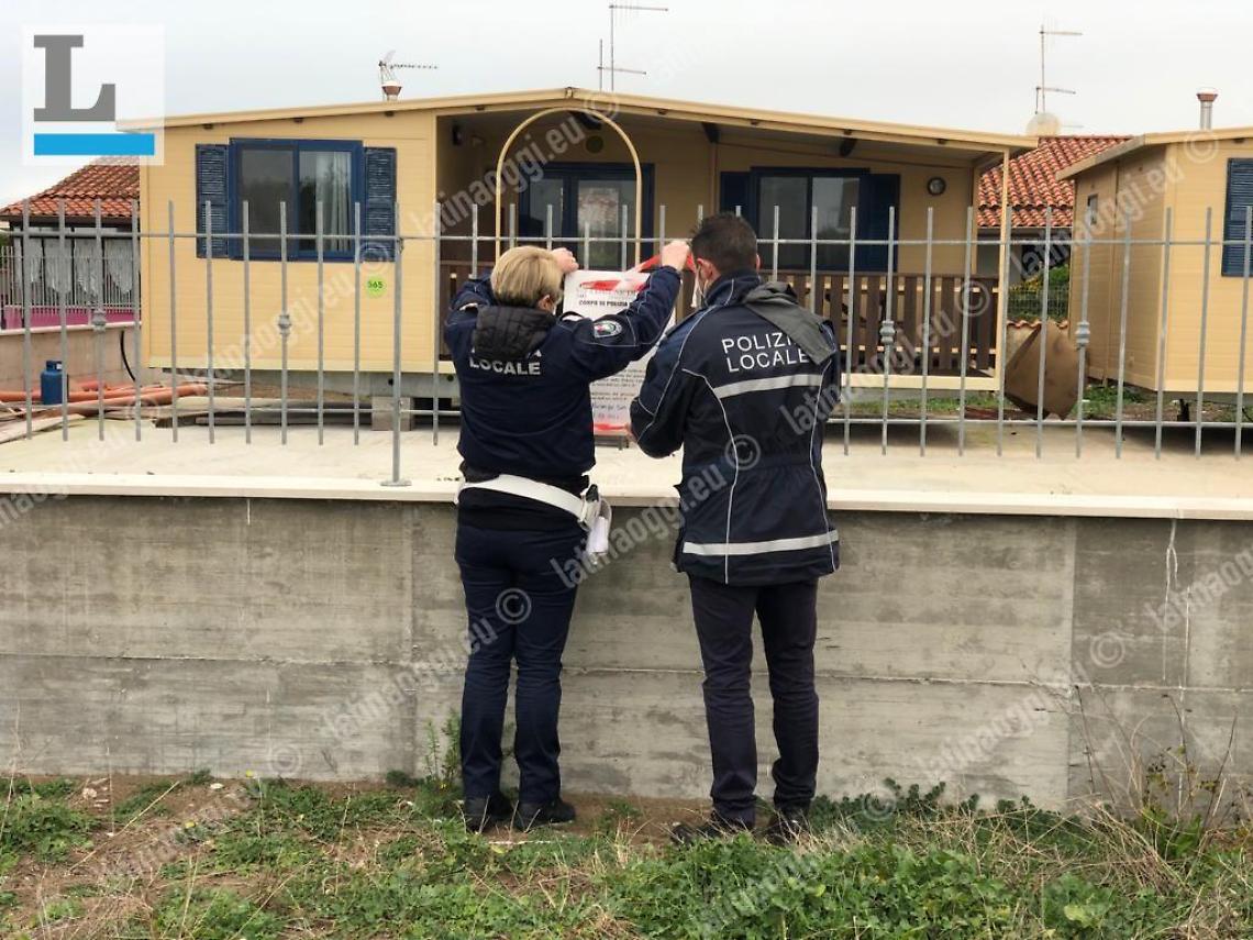 Sequestrate tre case abusive a pochi metri dalla spiaggia