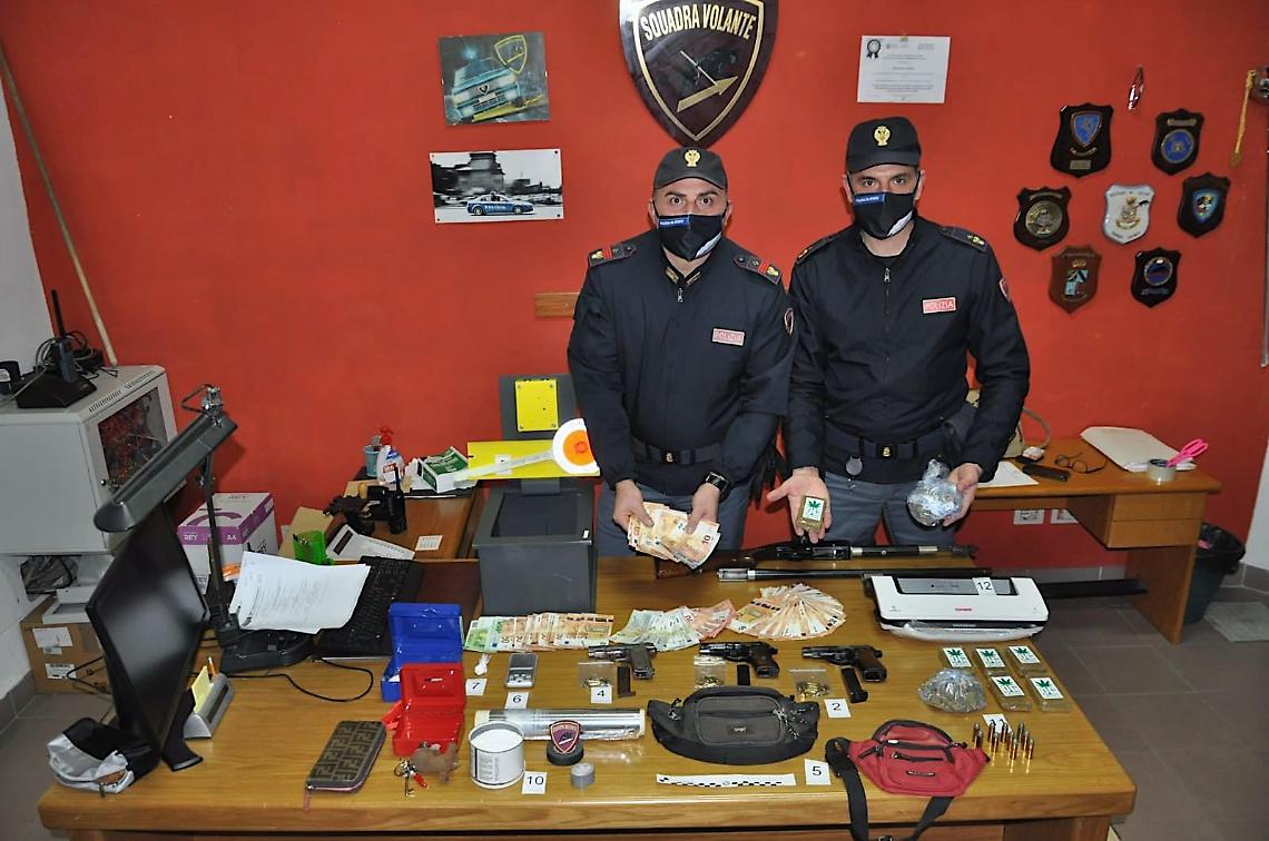 Droga nascosta in casa, una chiave ha tradito Ranieri