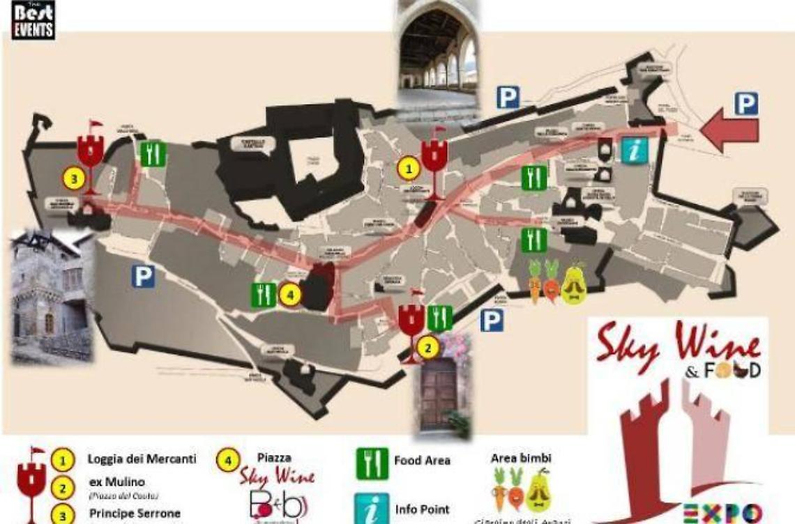 A Sermoneta torna Sky Wine