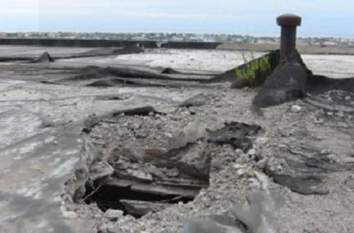 Condotta idrica col buco: crolli dimenticati su Monte Leano