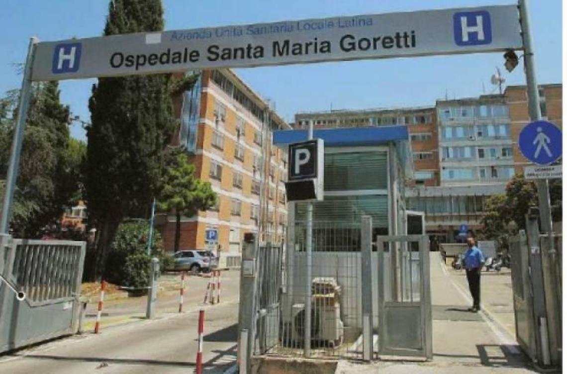 La sede dell'ospedale Santa Maria Goretti di Latina