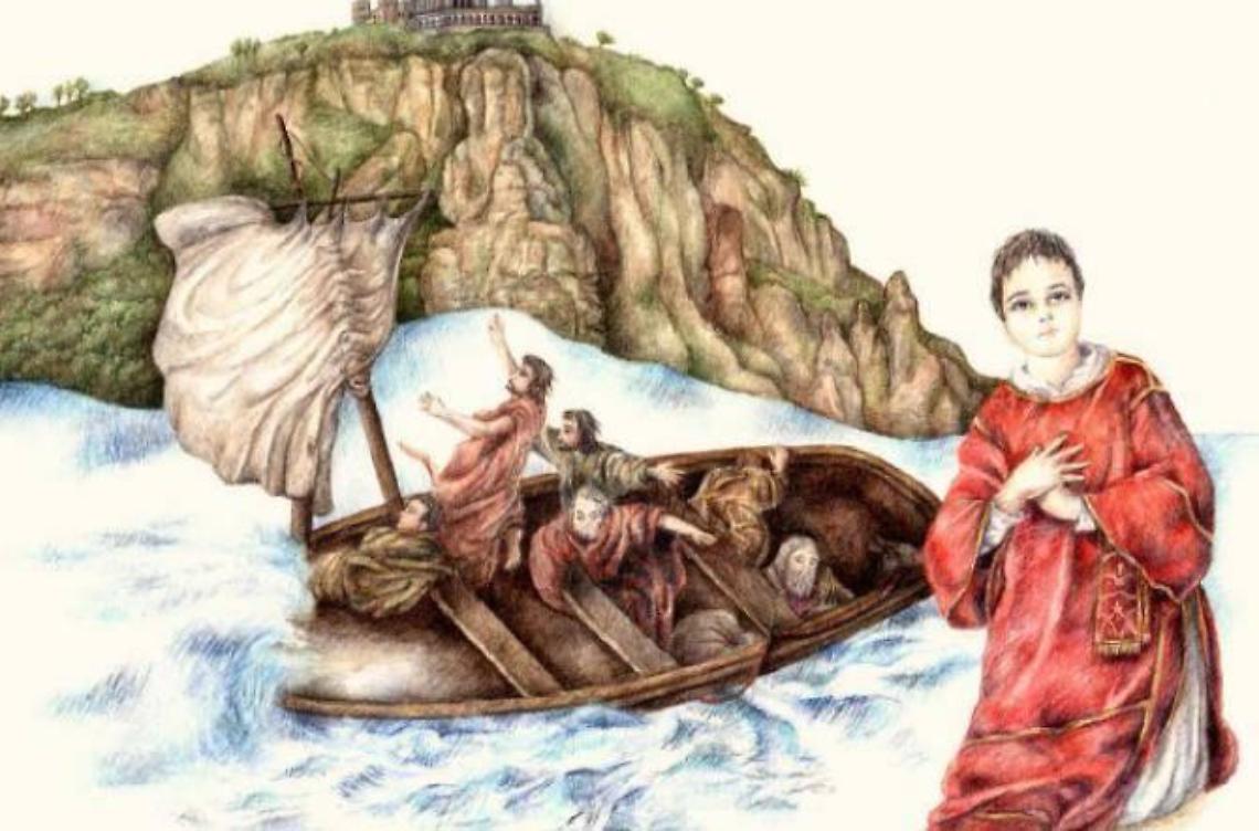 Il martirio di San Cesareo, naufrago tra storia e leggenda