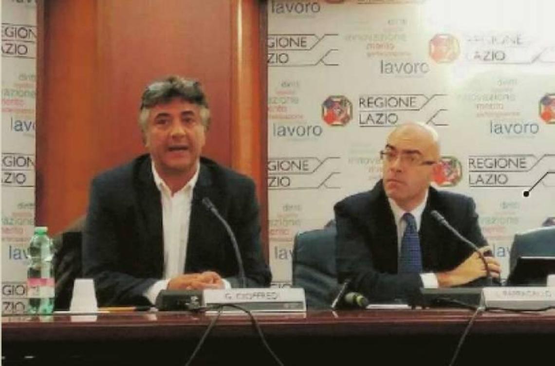 Un momento della conferenza stampa di ieri