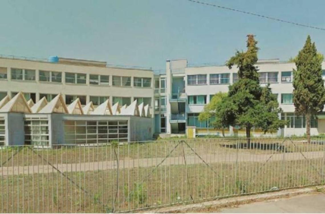 Una panoramica della scuola “Andrea Sacchi” di Nettuno