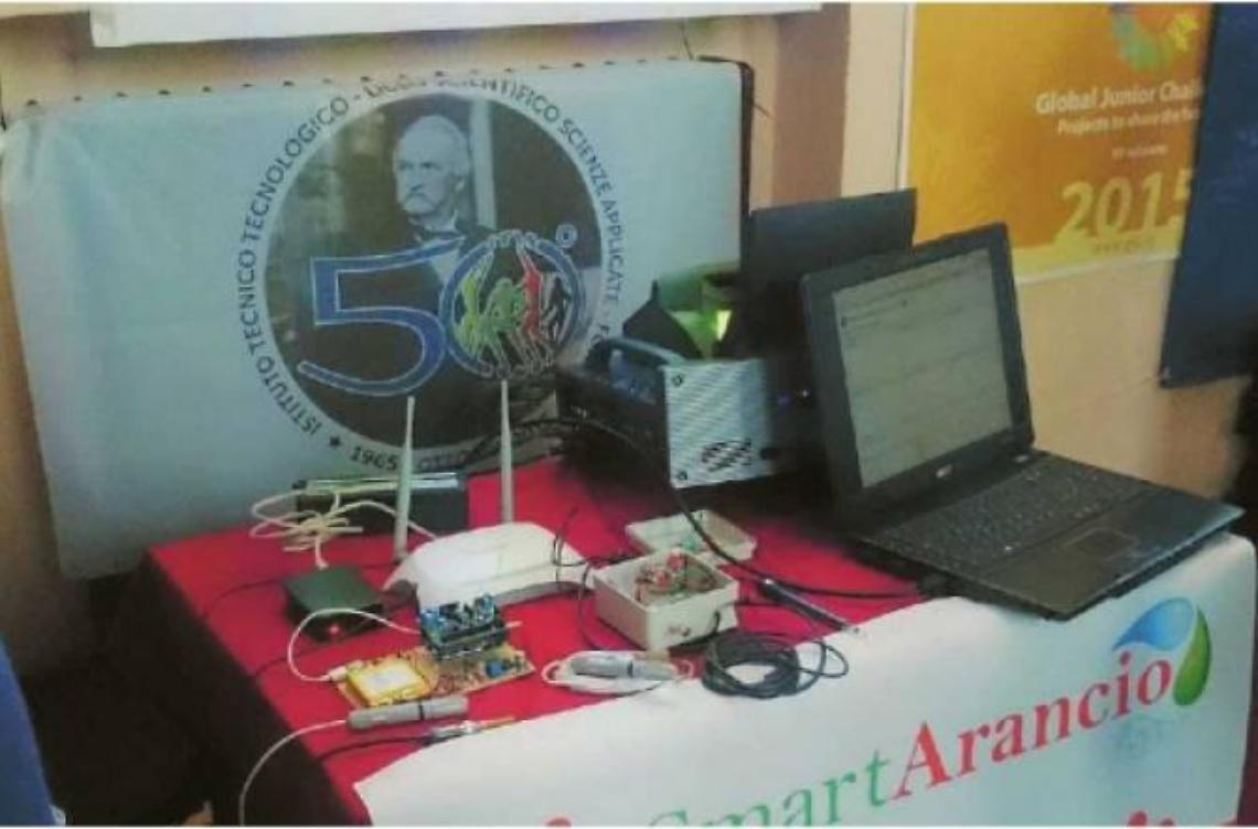 Il prototipo della Serra intelligente creato dagli alunni del corso di elettrotecnica e informatica dell'Istituto superiore “Pacinotti ” di