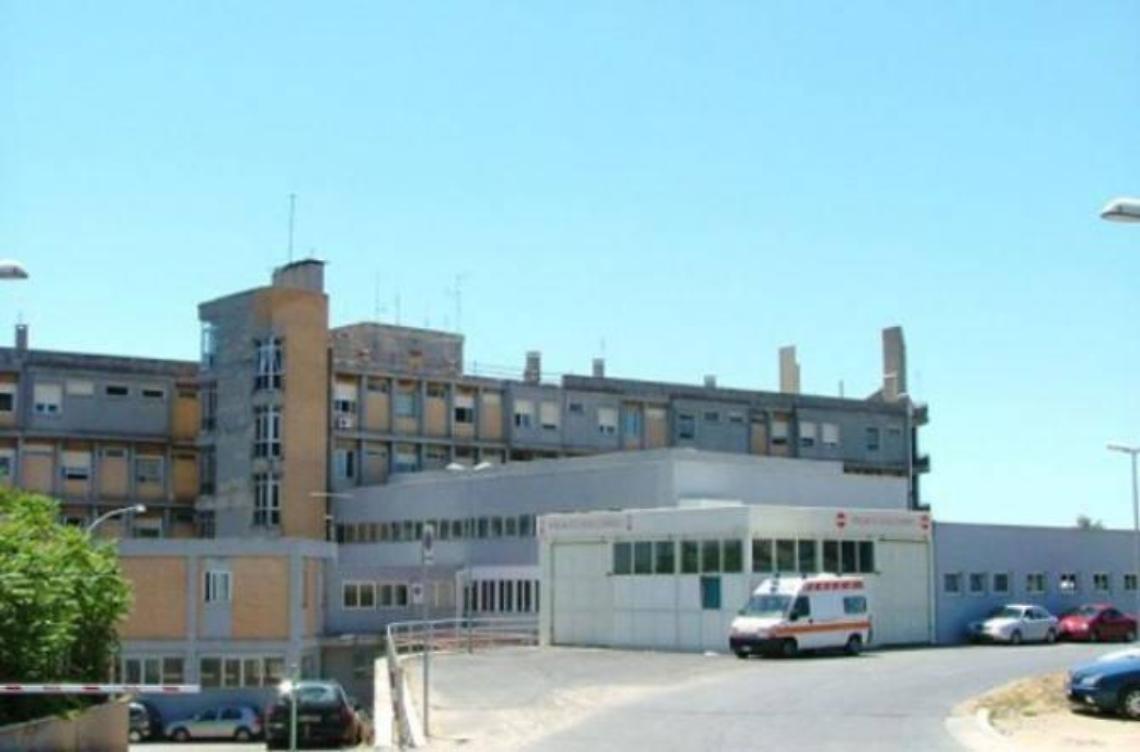 Una panoramica dell'ospedale di Anzio.