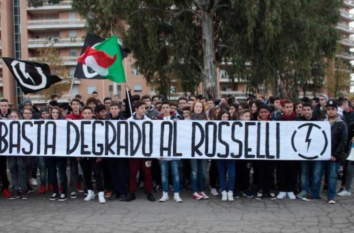 Studenti istituto Rosselli di Aprilia