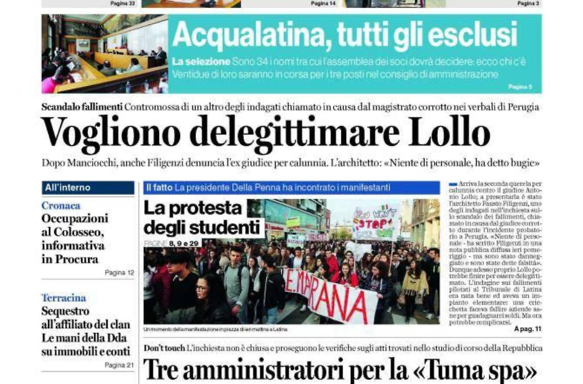 Chiedi al tuo edicolanteLatina Oggi e Il Giornale