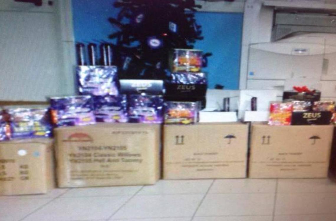 Fuochi d'artificio illegali, denunciati due uomini di Gaeta