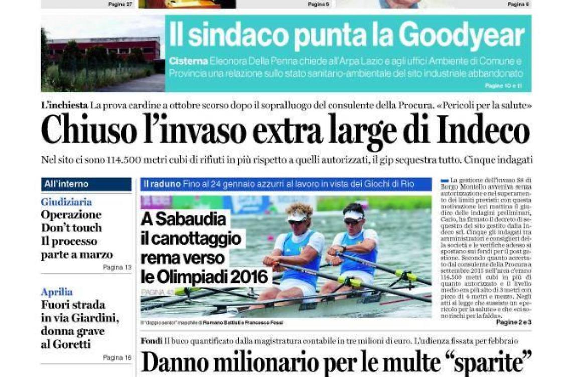Chiedi al tuo edicolanteLatina Oggi e Il Giornale