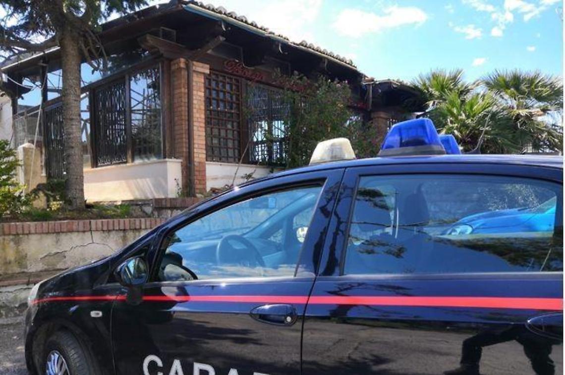 Ristorante realizzato in una struttura abusiva, sequestro a Castellonorato