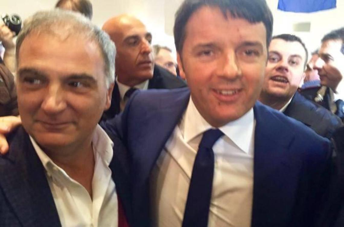 Enrico Forte e uno sponsor d'eccezione per le comunali: Matteo Renzi