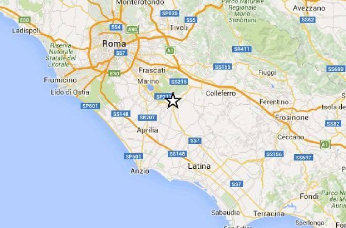 Scossa di terremoto a Velletri