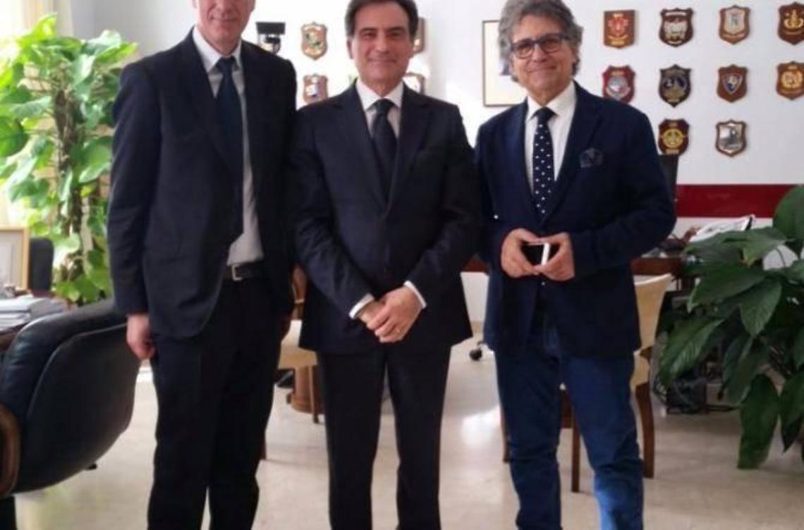 Innovazione e commercio, Acampora incontra il prefetto Faloni
