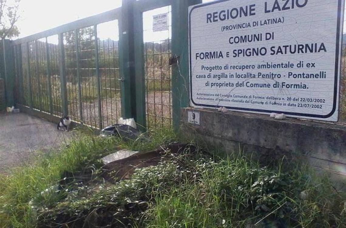 La discarica di Penitro deve tornare al Comune 