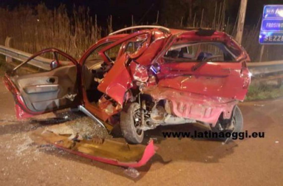 Schianto a Borgo Faiti, un morto e tre feriti gravi