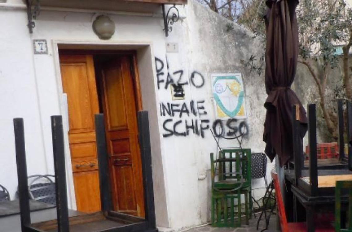 Intimidazione al consigliere Di Fazio