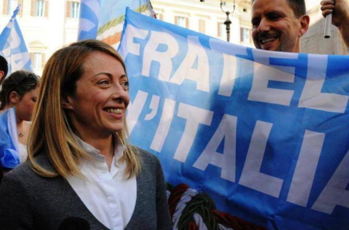 Giorgia Meloni a Latina per sostenere Calandrini sindaco