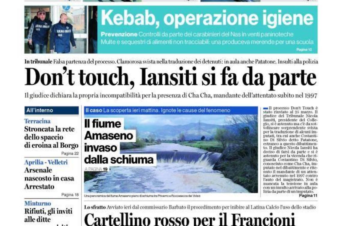 Chiedi al tuo edicolanteLatina Oggi e Il Giornale