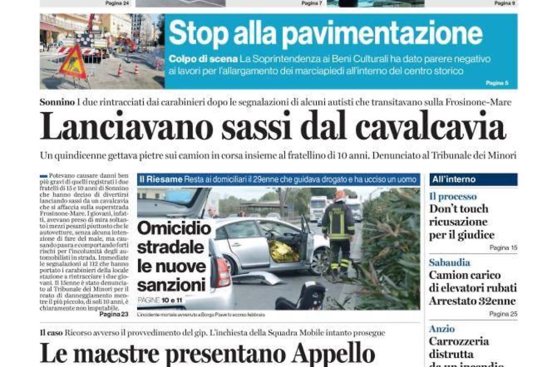 Chiedi al tuo edicolanteLatina Oggi e Il Giornale