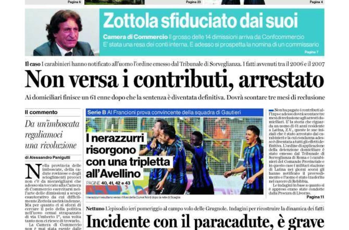 Chiedi al tuo edicolanteLatina Oggi e Il Giornale