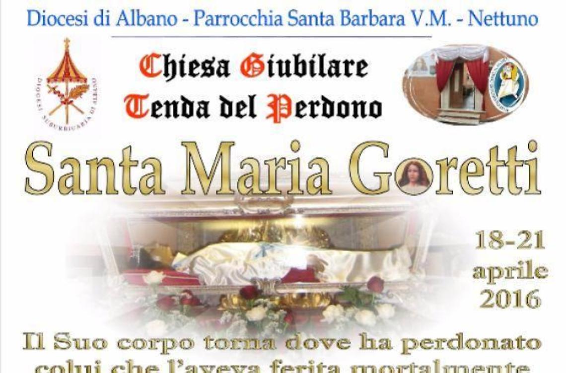Pellegrinaggio del Corpo di Santa Maria Goretti, definito il programma