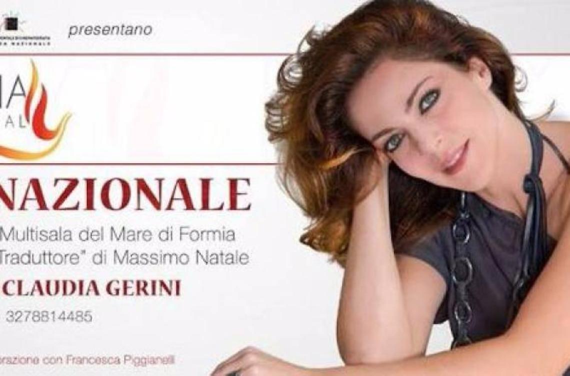 Claudia Gerini ospite d'onore al Formia Film Festival