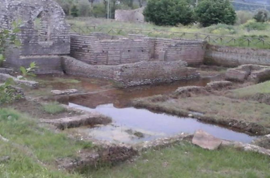 Area archeologica allagata, potenziata la corrente elettrica per le pompe di sollevamento dell'acqua
