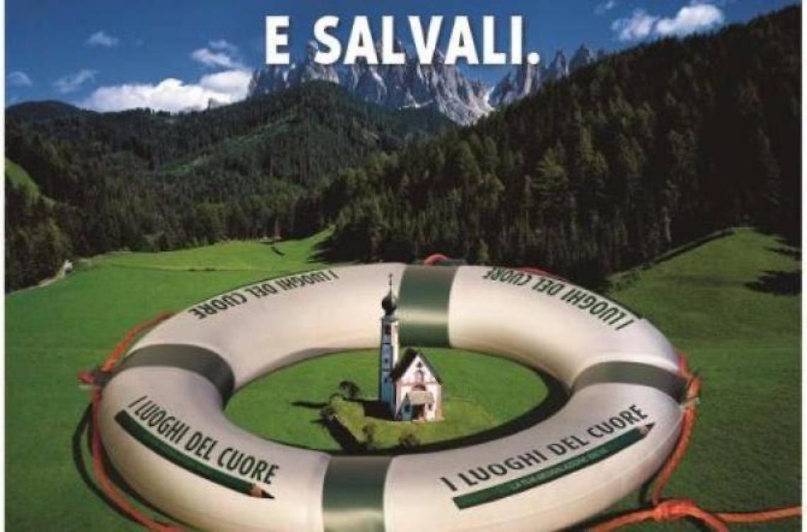 "I luoghi del cuore" l'iniziativa Fai &egrave; un salvagente per il territorio