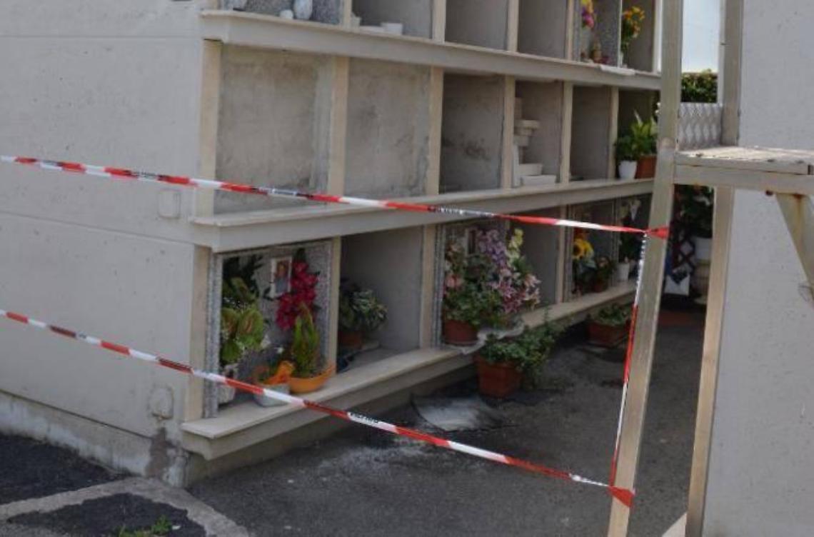 Cimitero off-limits, è polemica